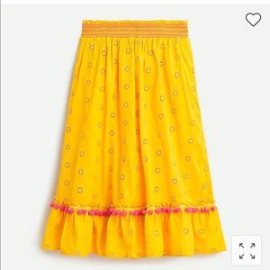 Nwt Ladies J CREW EYELID MID SKIRT